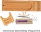 The Beadsmith Little Ricky Beading Loom, Two-Warp Loom, 9.25" L x 2.5" W x 2.875" H, Wooden, Illustrated Instructions Included, Easy Assembly, Use to Create Necklace and Bracelet Designs